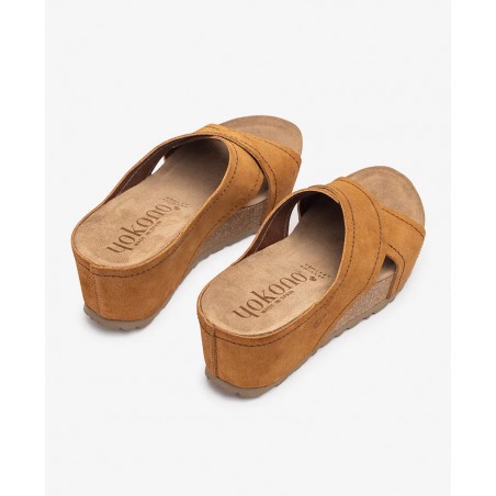 Yokono Bari 257 nubuck leather sandals