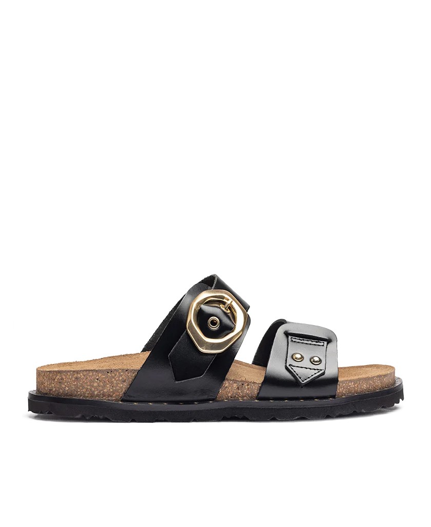 Yokono Bolus 254 Black Strap Sandals