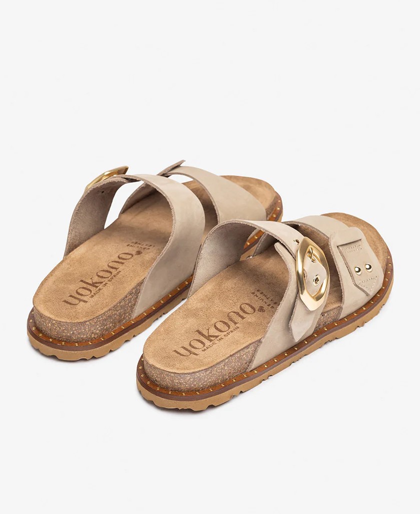 Beige Yokono Bolus 254 sandal