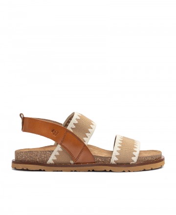 Brown leather sandal Yokono Bolus 255