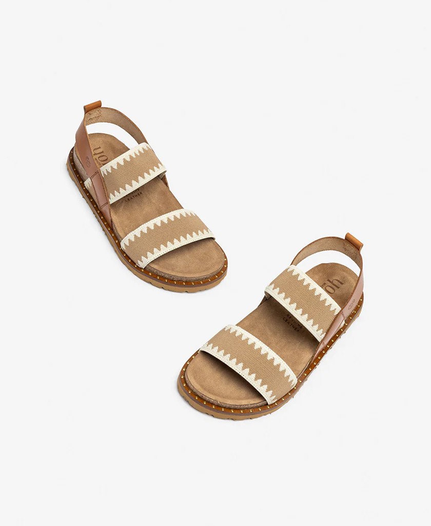 Brown leather sandal Yokono Bolus 255