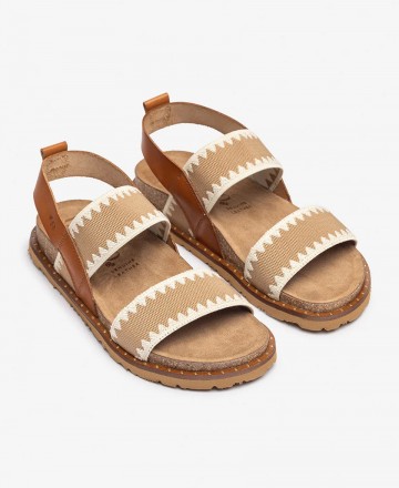 Brown leather sandal Yokono Bolus 255
