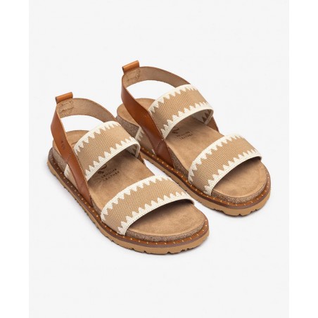 Brown leather sandal Yokono Bolus 255