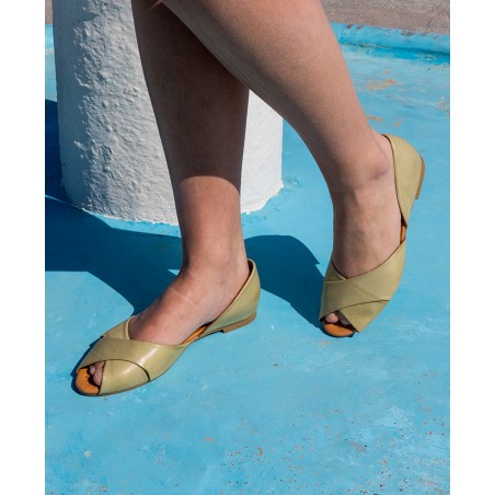 Bailarinas peep toe W&F Gala C-1