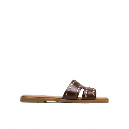 Porronet 3115 Brown Studded Sandals