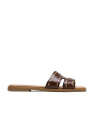 Porronet 3115 Brown Studded Sandals
