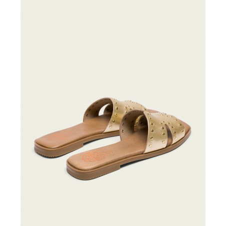 Porronet 3115 Metallic Slide Flip-Flops