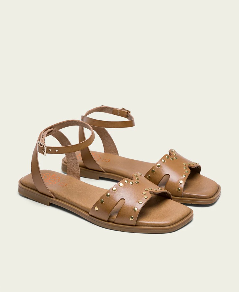 Porronet 3116 Brown Leather Sandals