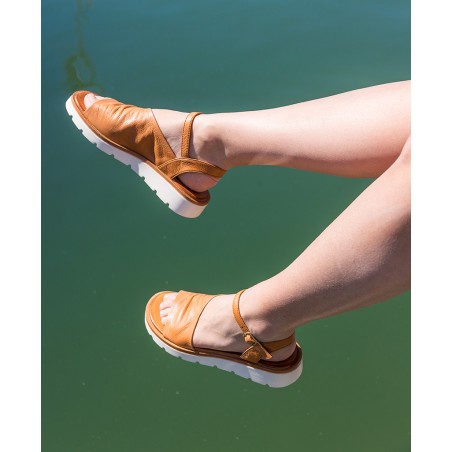 Sandalias de piel suave W&F Effie M-2