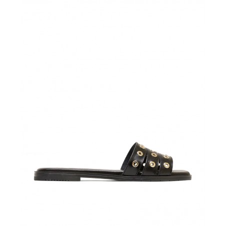 h2Sandalia negra con tachuelas Porronet Venus 3119 h2 pDejate seducir por la Sandalia Porronet Venus 3119 en color negro el com