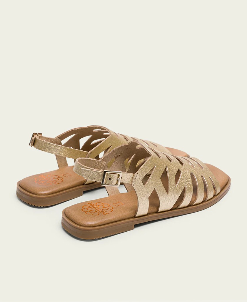 h2Sandalia romana dorada Porronet Violeta 3120 h2 pIlumina tus pasos con la Sandalia Porronet Violeta 3120 el calzado perfecto 