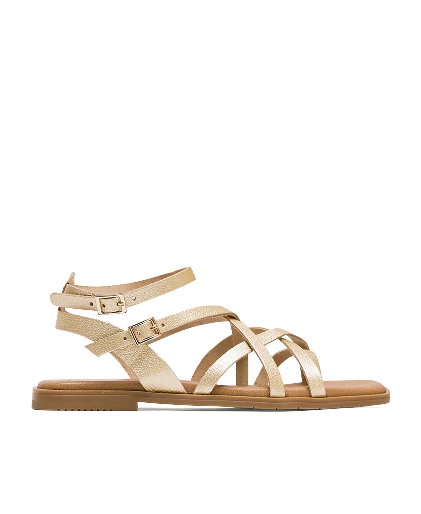 h2Sandalia de tiras dorada Porronet Vita 3121 h2 pDeslumbra con el calzado que te hara sentir como una estrella en tu dia a dia