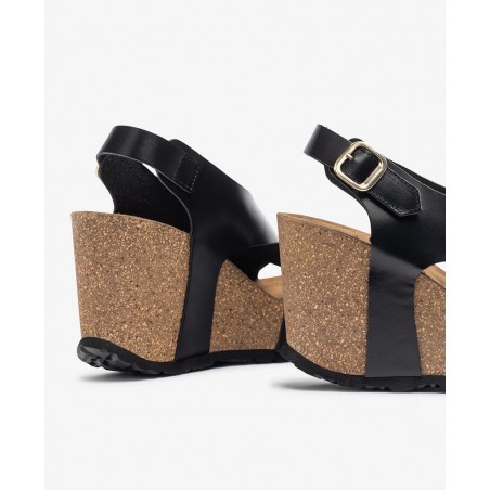 Yokono Corfu 250 Leather Wedge Sandals