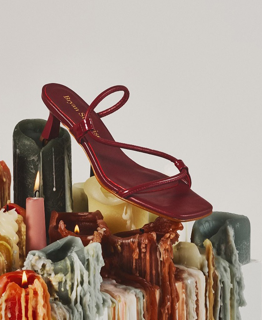 Strappy Heeled Sandals Bryan Ares 6602