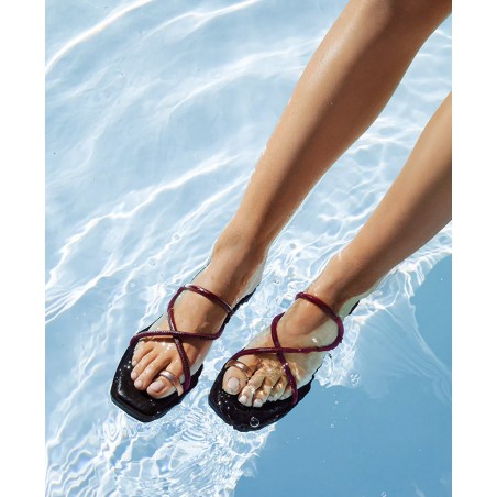 Bryan 7300 Women's Multicolor Crossed Sandal