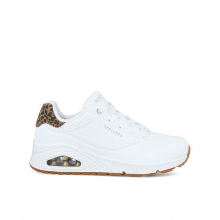 Skechers Uno Jungle Nite 177093 White Sneakers