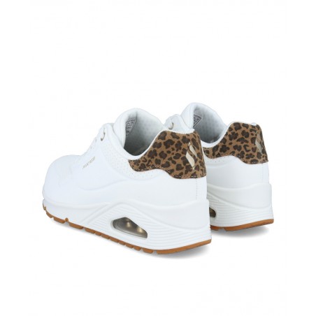 Skechers Uno Jungle Nite 177093 White Sneakers