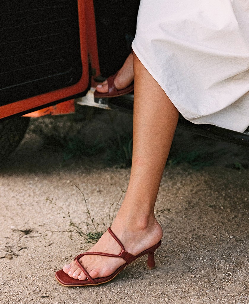 Strappy Heeled Sandals Bryan Ares 6602