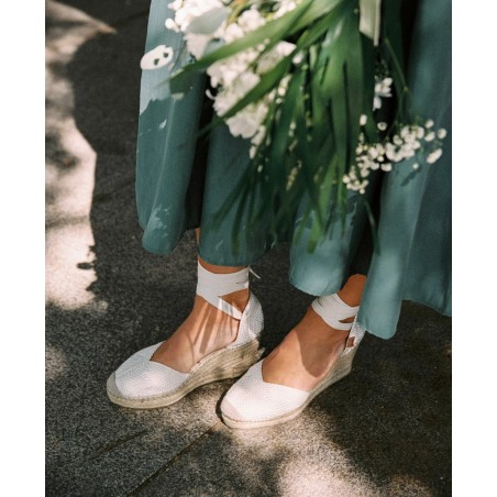 High White Espadrille Vidorreta 27900