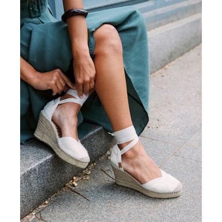 High White Espadrille Vidorreta 27900