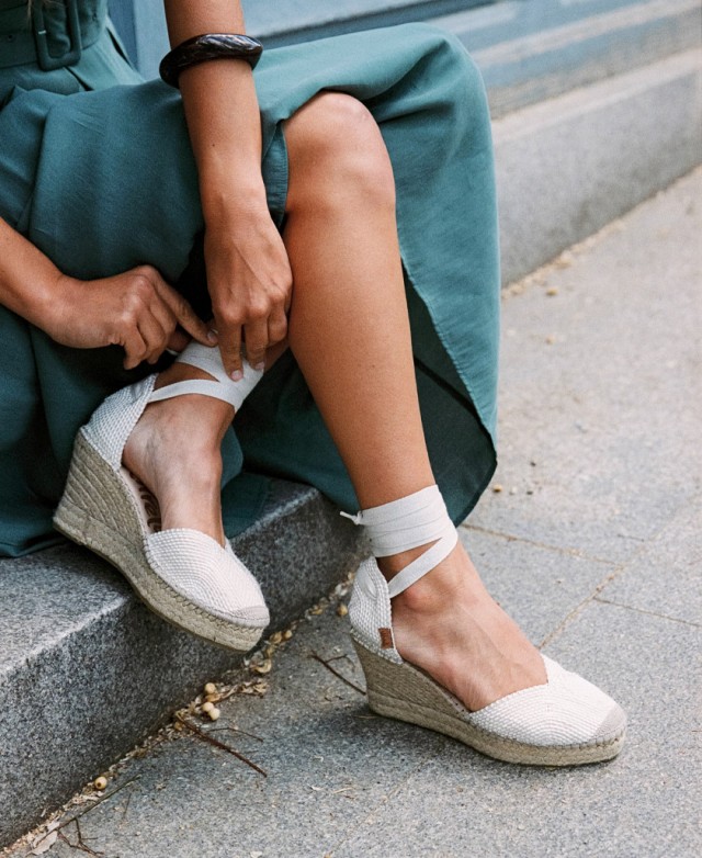 High White Espadrille Vidorreta 27900 High White Espadrille Vidorreta 27900