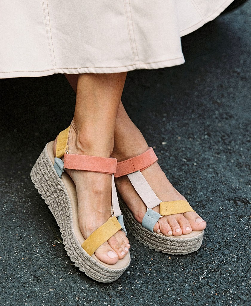 Sandalias con velcro Andares 849530