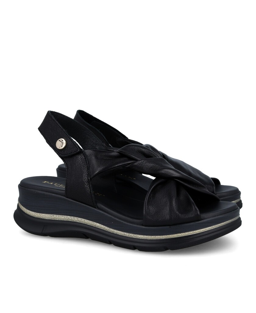 Sandalia plataforma baja Paula Urban Sunset 24335