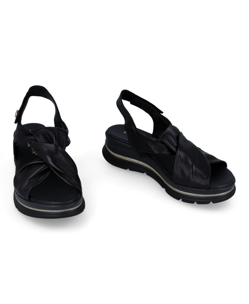 Sandalia plataforma baja Paula Urban Sunset 24335