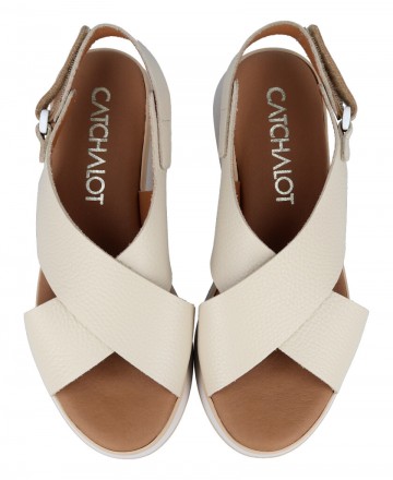 Catchalot Soraya 5661 cross strap sandals