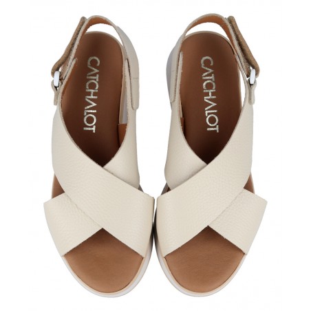 Catchalot Soraya 5661 cross strap sandals