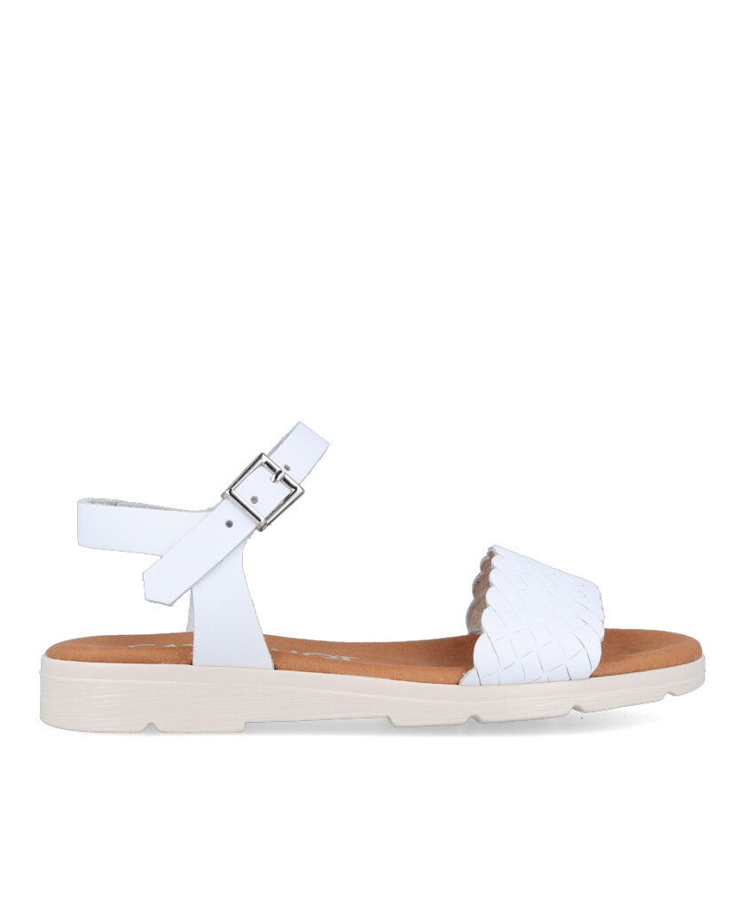White leather sandals Catchalot 5773