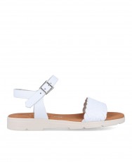 Sandalias blancas de piel Catchalot 5773