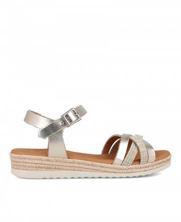 Catchalot 5775 low wedge sandals