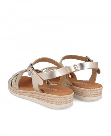 Catchalot 5775 low wedge sandals