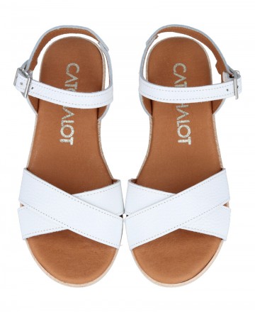 Catchalot 5776 kids cross strap sandals