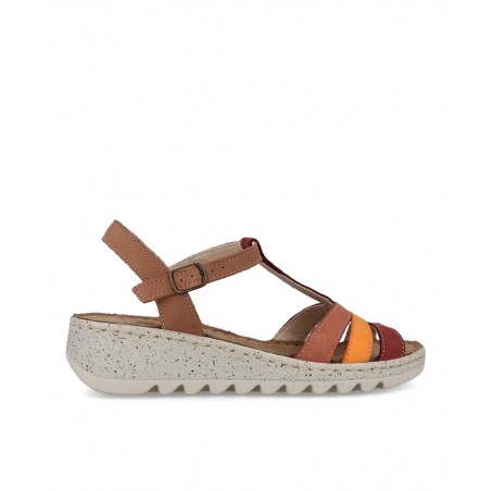 Sandalias de cuña baja Walk & Fly Adra 9371 50680