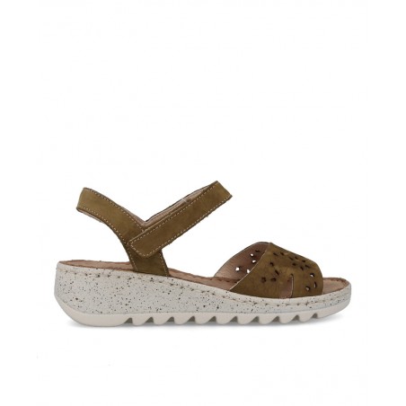 Sandalias de mujer troqueladas Walk & Fly Savina 9371 50401