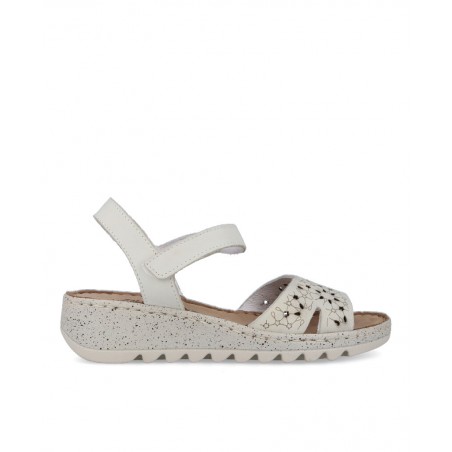 Sandalias blancas Walk & Fly Savina 9371 50401