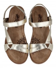 Sandalias doradas Wak & Fly Miramare 8352 21620
