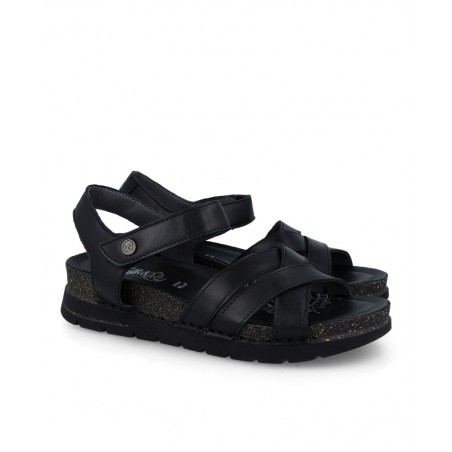 Black sandals Walk & Fly San Telmo 8352 50720