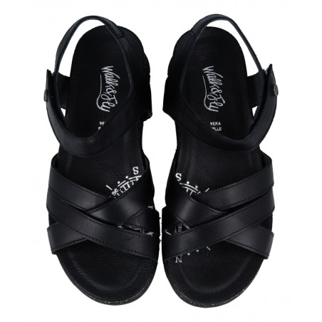 Black sandals Walk & Fly San Telmo 8352 50720