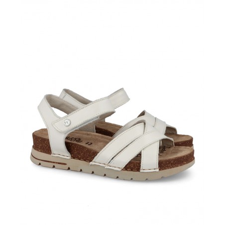 Sandalias blancas Walk & Fly San Telmo 8352 50720