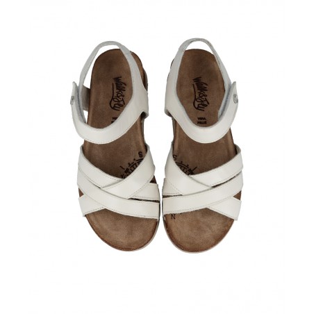 Sandalias blancas Walk & Fly San Telmo 8352 50720