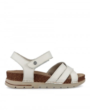 Sandalias blancas Walk & Fly San Telmo 8352 50720