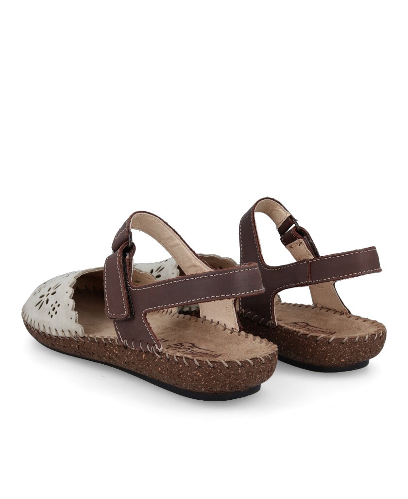 Semi open sandals Walk & Fly Nerano 7261 50411
