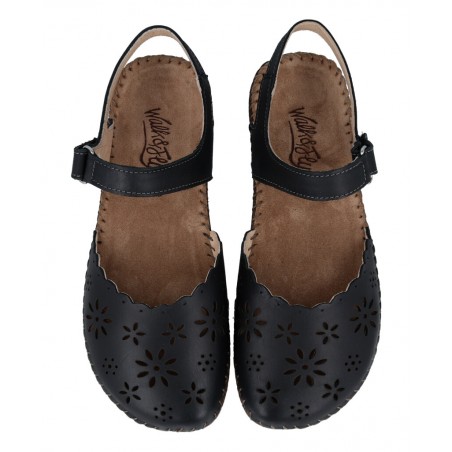Women's black shoes Walk & Fly Nerano 7261 50411