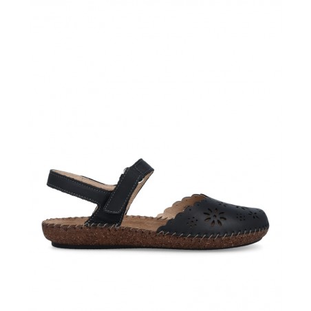 Women's black shoes Walk & Fly Nerano 7261 50411