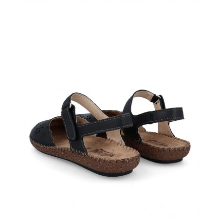 Women's black shoes Walk & Fly Nerano 7261 50411