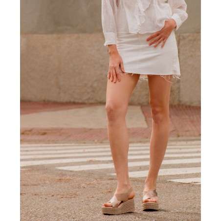 Plataformas beige Andares 843828