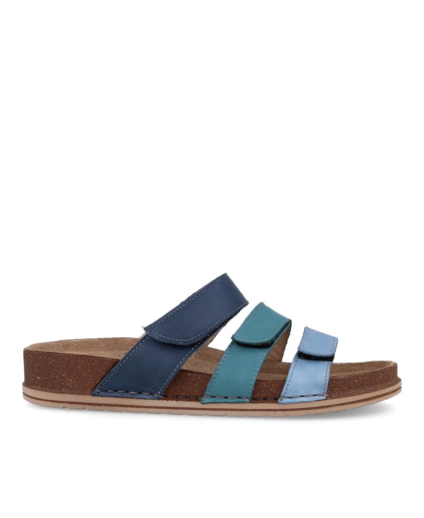 Sandalia con velcro Walk & Fly Frejus 7447 50630